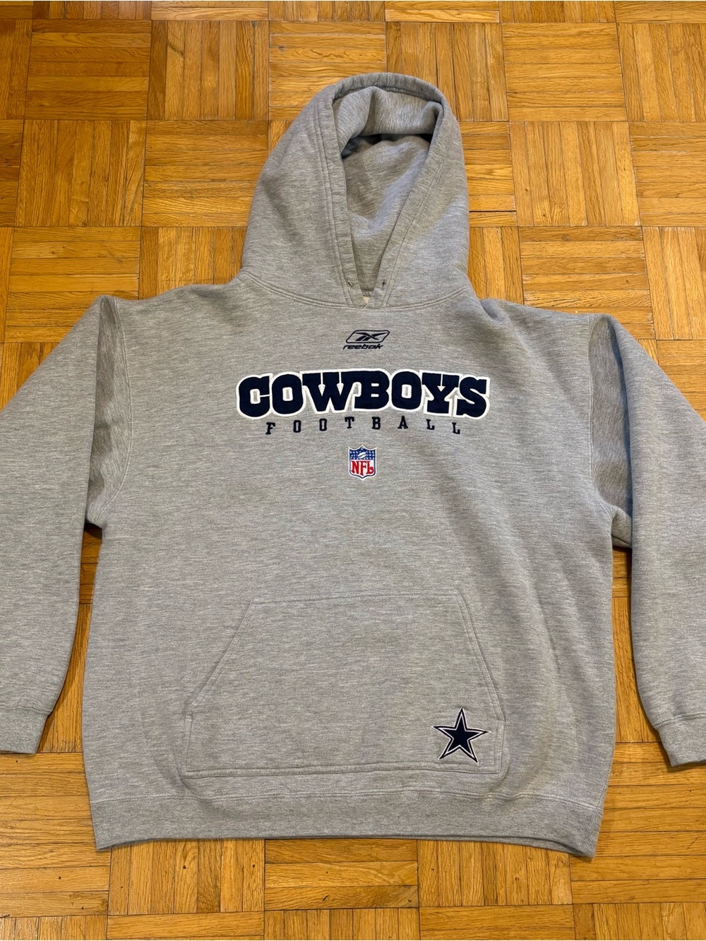 Vintage Reebok Dallas Cowboys Heavyweight Hoodie